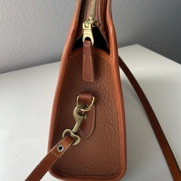 Dooney and Bourke Brown Vintage Crossbody Bag